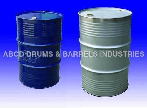 200 litre mild steel drum, closed head, ABCD Drums & Barrels Industries